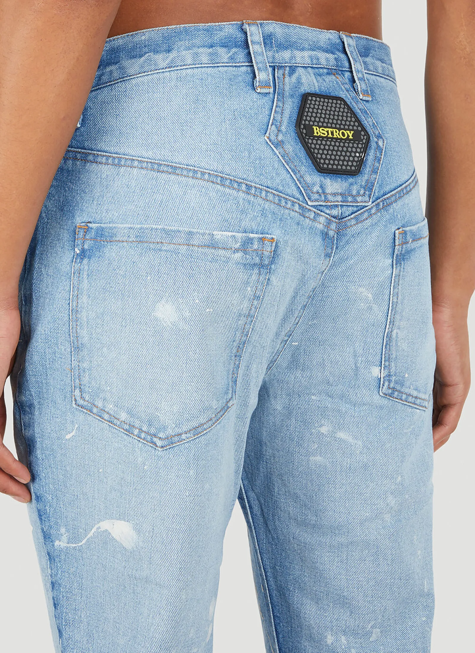 Men Bstroy Jeans^(B).Rucker Jeans