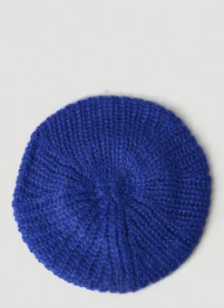 Men GANNI Hats^Brushed Knit Beret
