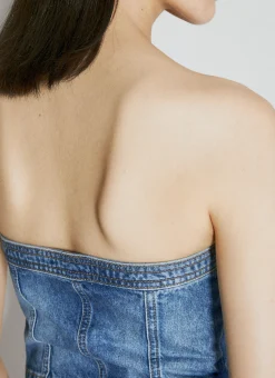 Buckle Denim Bustier></noscript>Guess USA Clearance