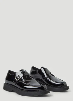 Buckle Leather Shoes>Saint Laurent Hot