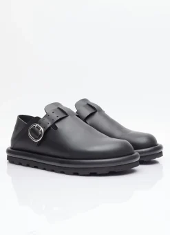 Men Jil Sander Loafers^Buckle Leather Shoes