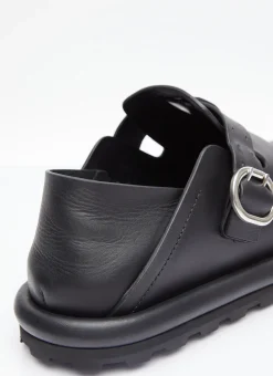 Men Jil Sander Loafers^Buckle Leather Shoes
