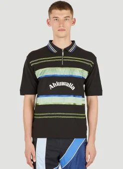 Men Ahluwalia Studio Polo Shirts^Buke Short Sleeve Polo Shirt