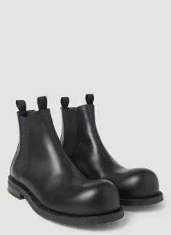 Men Martine Rose Boots^Bulb Toe Chelsea Boots