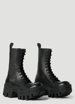 Bulldozer Lace-Up Ankle Boots>Balenciaga Online
