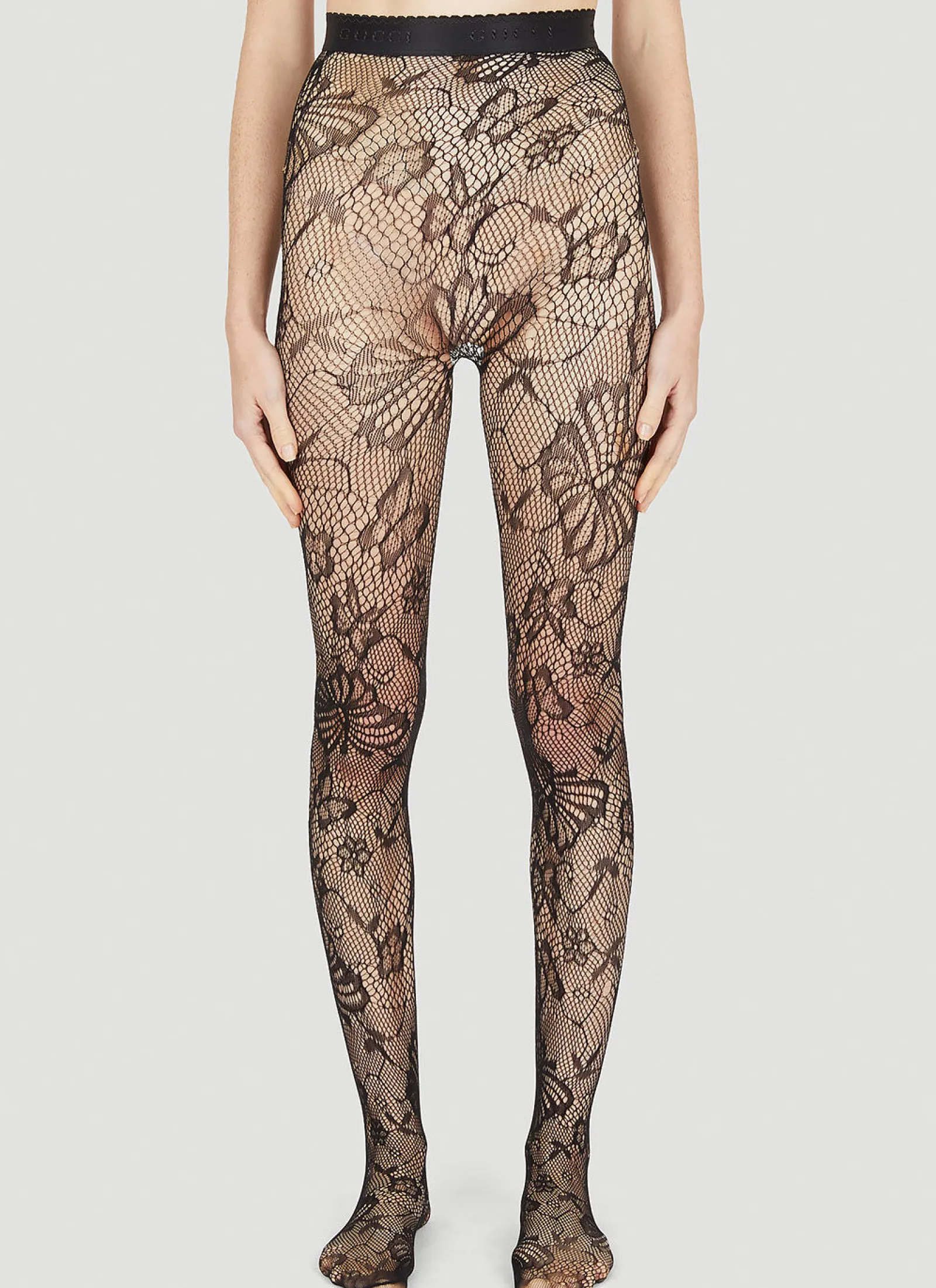 Men Gucci Socks^Butterfly Motif Tights