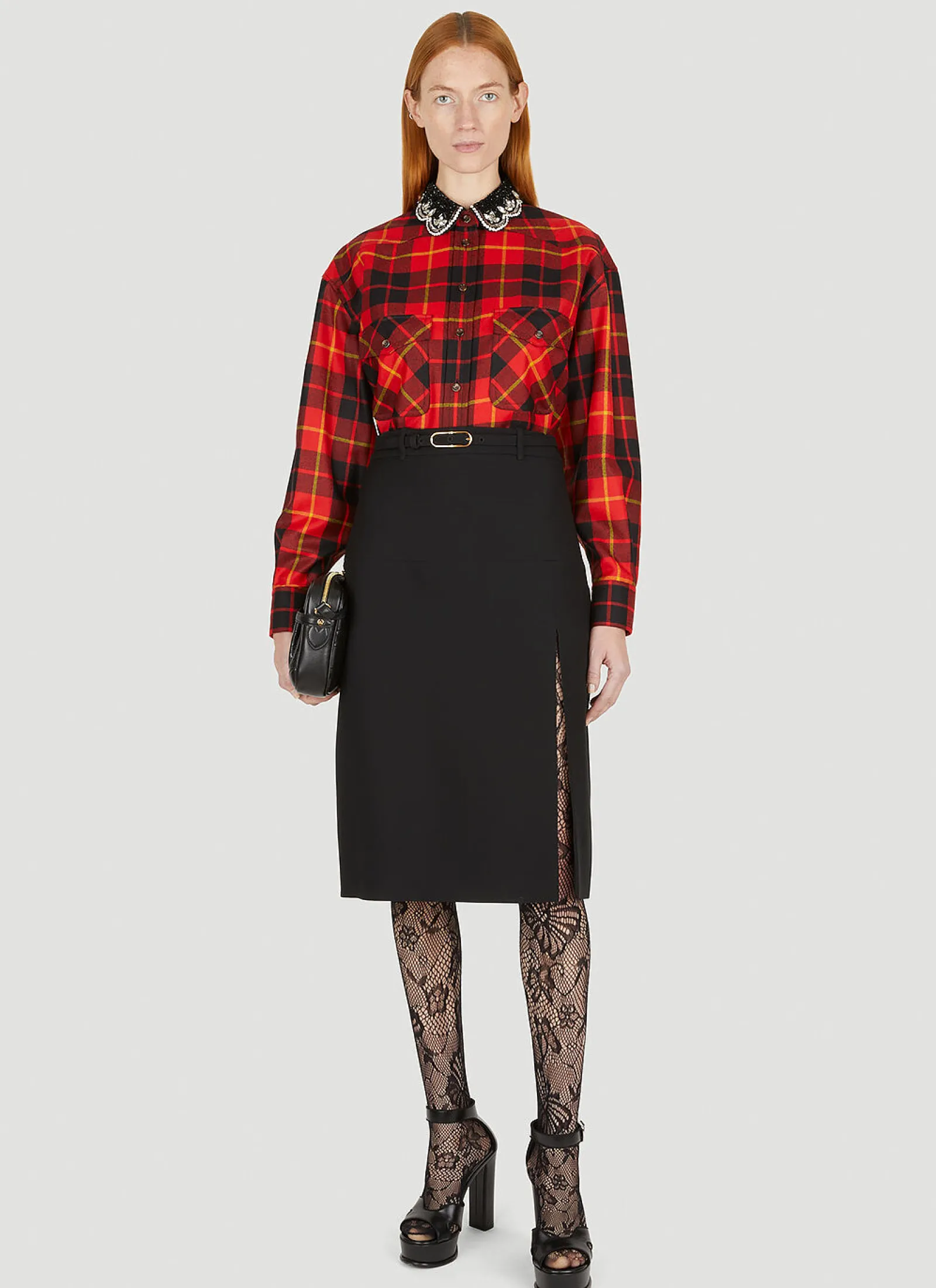 Men Gucci Socks^Butterfly Motif Tights