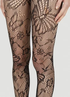 Men Gucci Socks^Butterfly Motif Tights