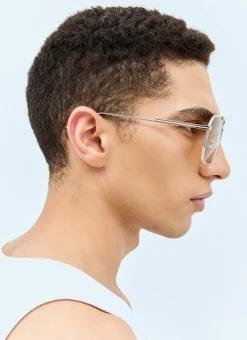 Men Bottega Veneta Sunglasses^Bv1012S Aviator Sunglasses