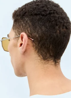 Men Bottega Veneta Sunglasses^Bv1012S Aviator Sunglasses