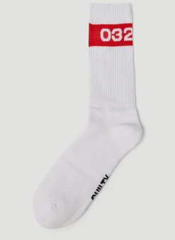 Men 032C Socks^Tape Socks