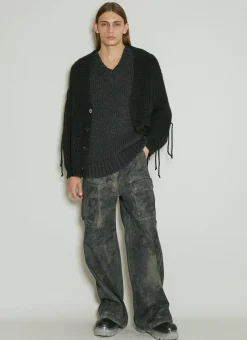 Men Guess USA Knitwear^Cable Cardigan