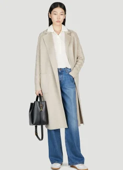 Cable Knit Coat>Max Mara Online