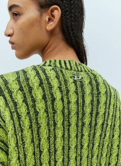 Cable Knit Maxi Cardigan>Diesel Clearance