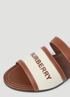 Canvas And Leather Slides></noscript>Burberry Sale
