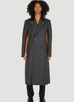 Cape Double Breasted Coat>Maison Margiela New