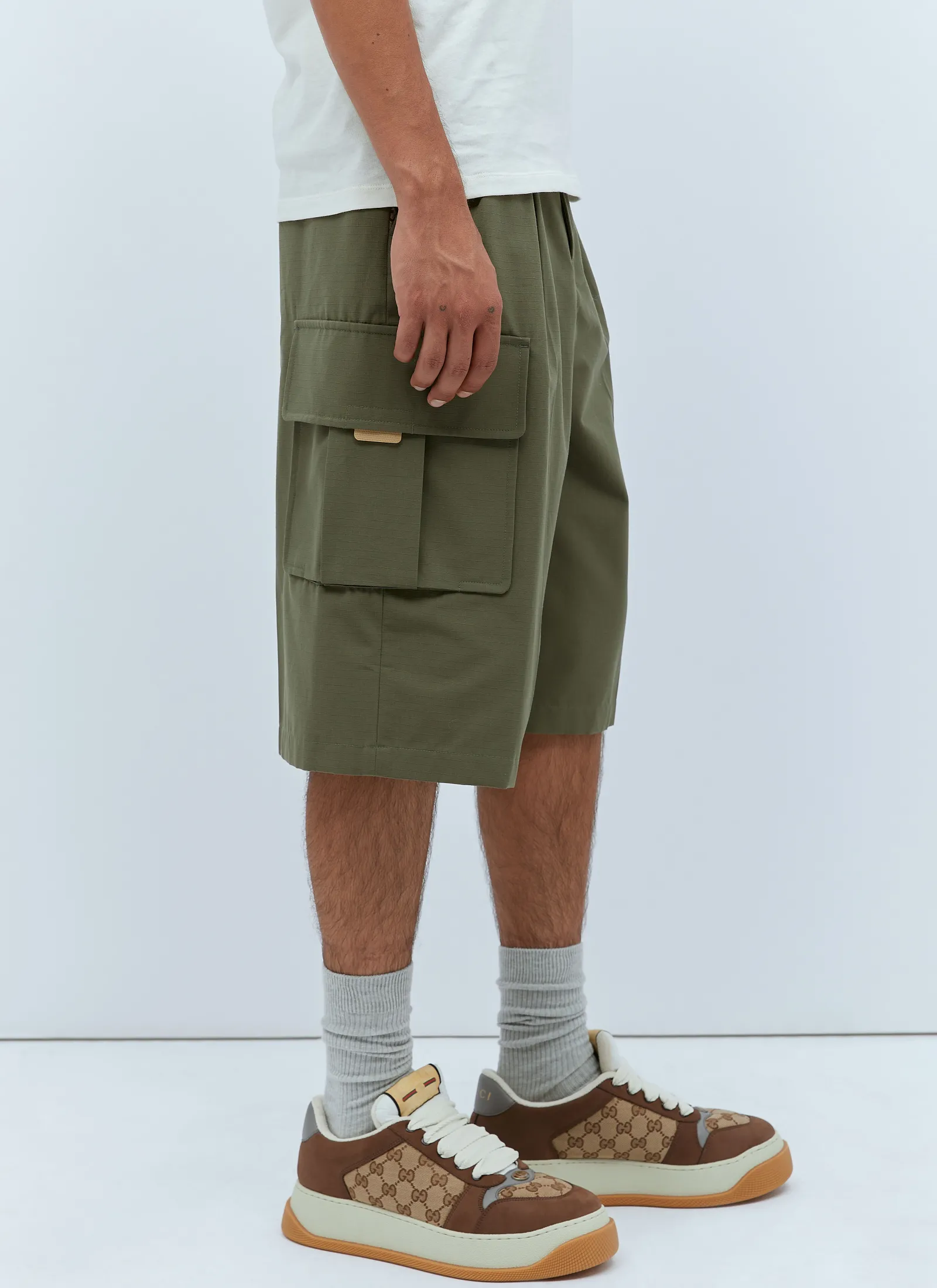 Men Gucci Shorts^Cargo Bermuda Shorts