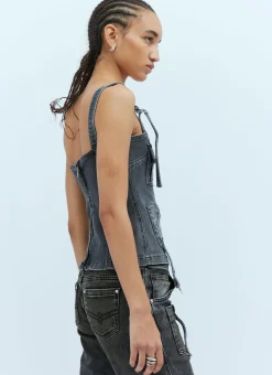 Cargo Denim Top></noscript>Blumarine