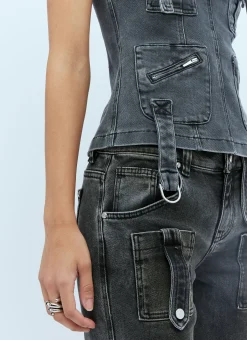 Cargo Denim Top></noscript>Blumarine