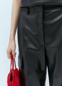 Cargo Vegan Leather Pants></noscript>Stella McCartney Online