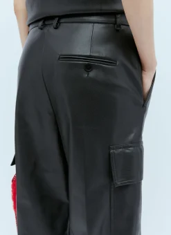 Cargo Vegan Leather Pants></noscript>Stella McCartney Online