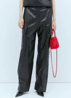Cargo Vegan Leather Pants></noscript>Stella McCartney Online