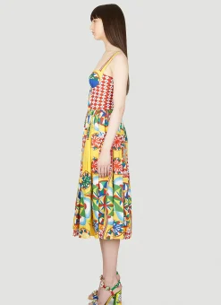 Carretto Print Bustier Dress></noscript>Dolce & Gabbana Discount