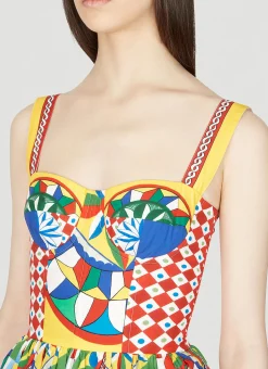 Carretto Print Bustier Dress></noscript>Dolce & Gabbana Discount