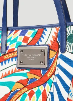 Carretto Print Canvas Tote Bag></noscript>Dolce & Gabbana Best