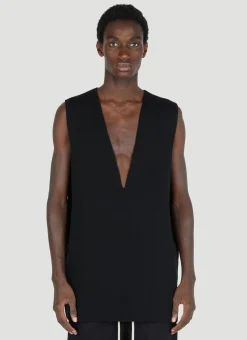 Men Rick Owens Tops^Cashmere Knit Vest