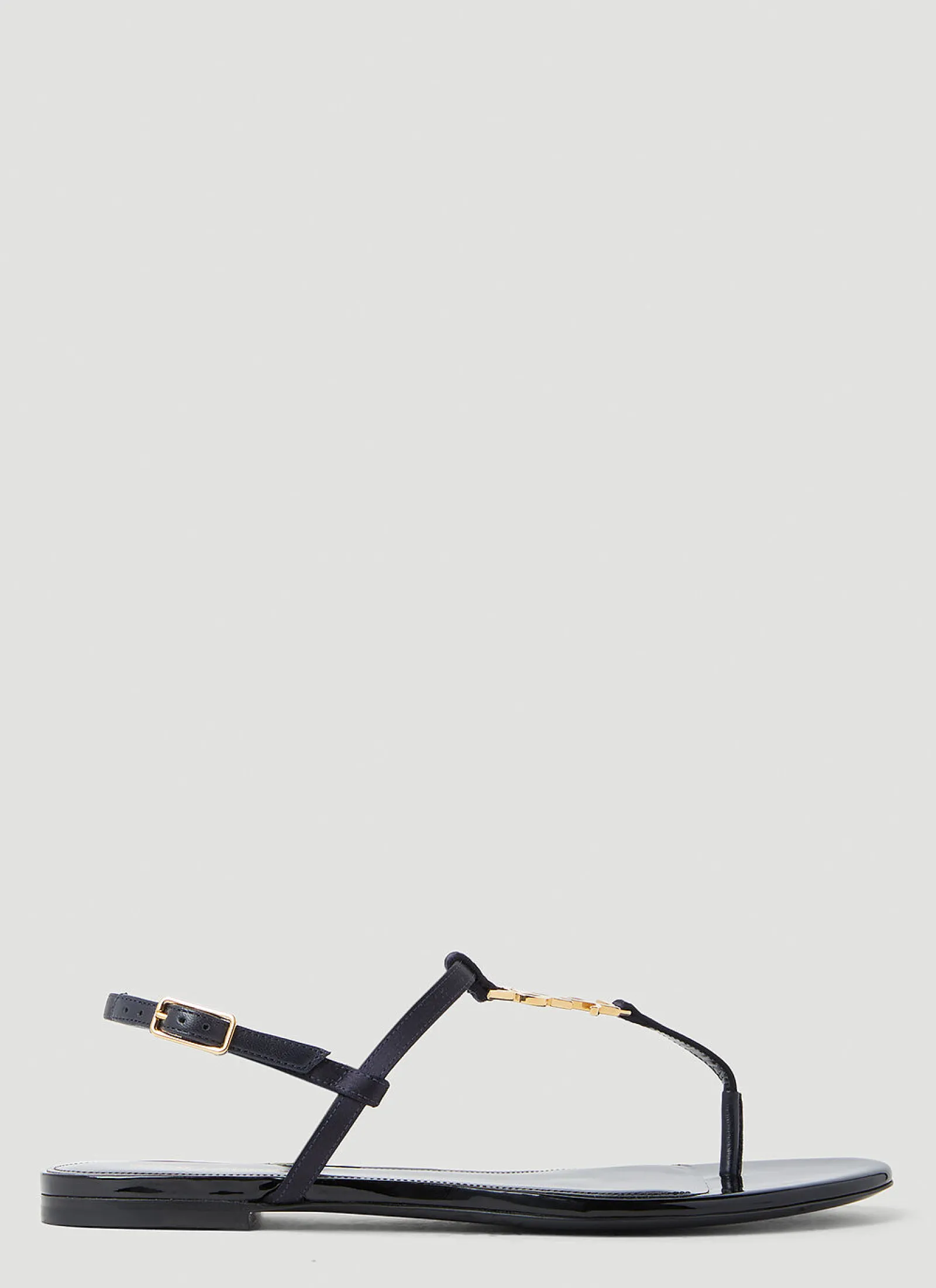 Cassandra Flat Sandals>Saint Laurent Best