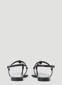 Cassandra Flat Sandals><noscript><img width=