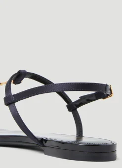 Cassandra Flat Sandals><noscript><img width=