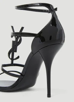 Cassandra Logo Plaque Sandals></noscript>Saint Laurent Sale