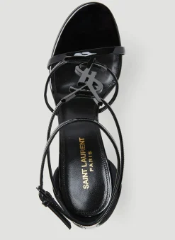 Cassandra Logo Plaque Sandals></noscript>Saint Laurent Sale