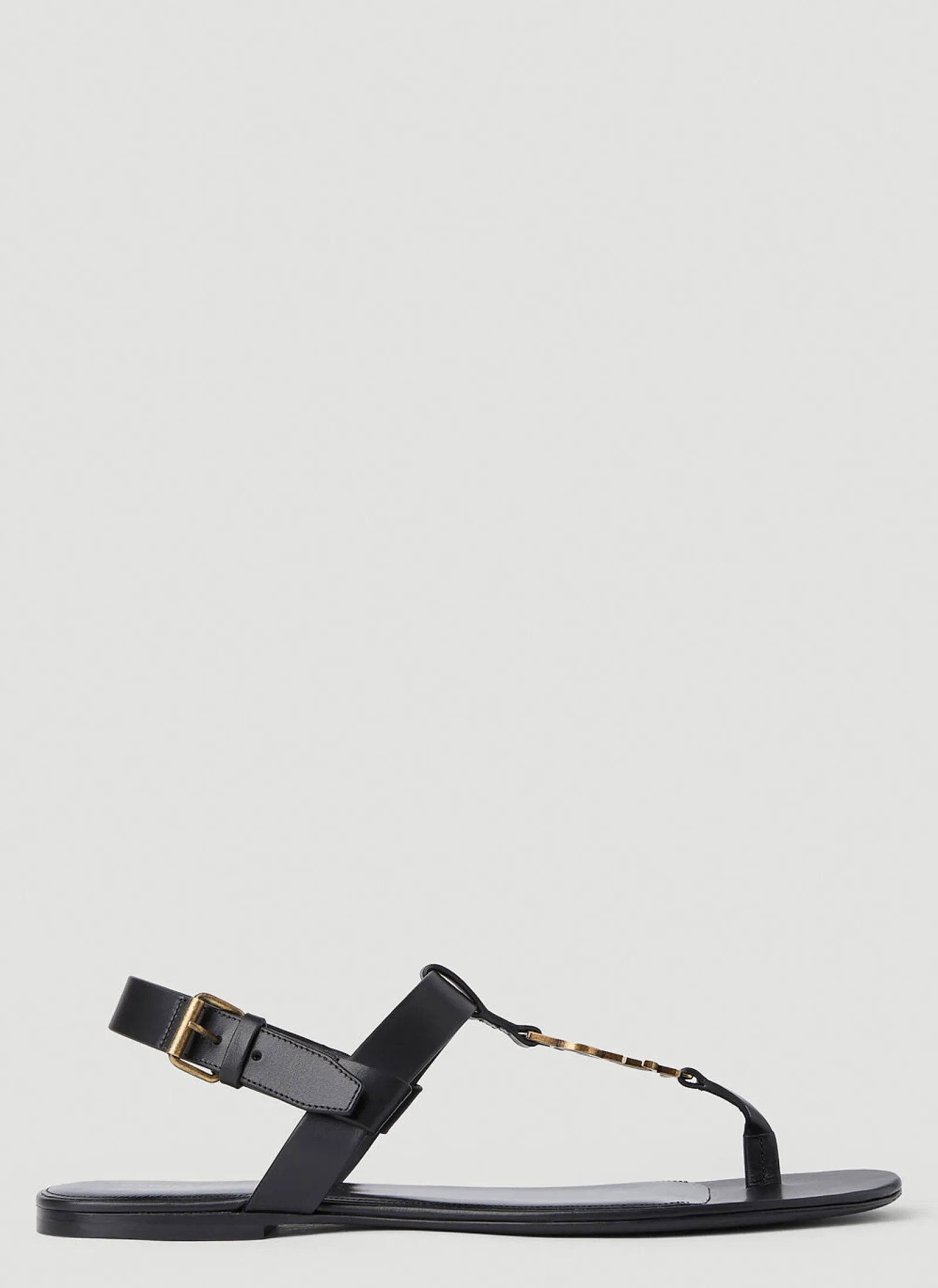 Men Saint Laurent Sandals^Cassandra Logo Sandals