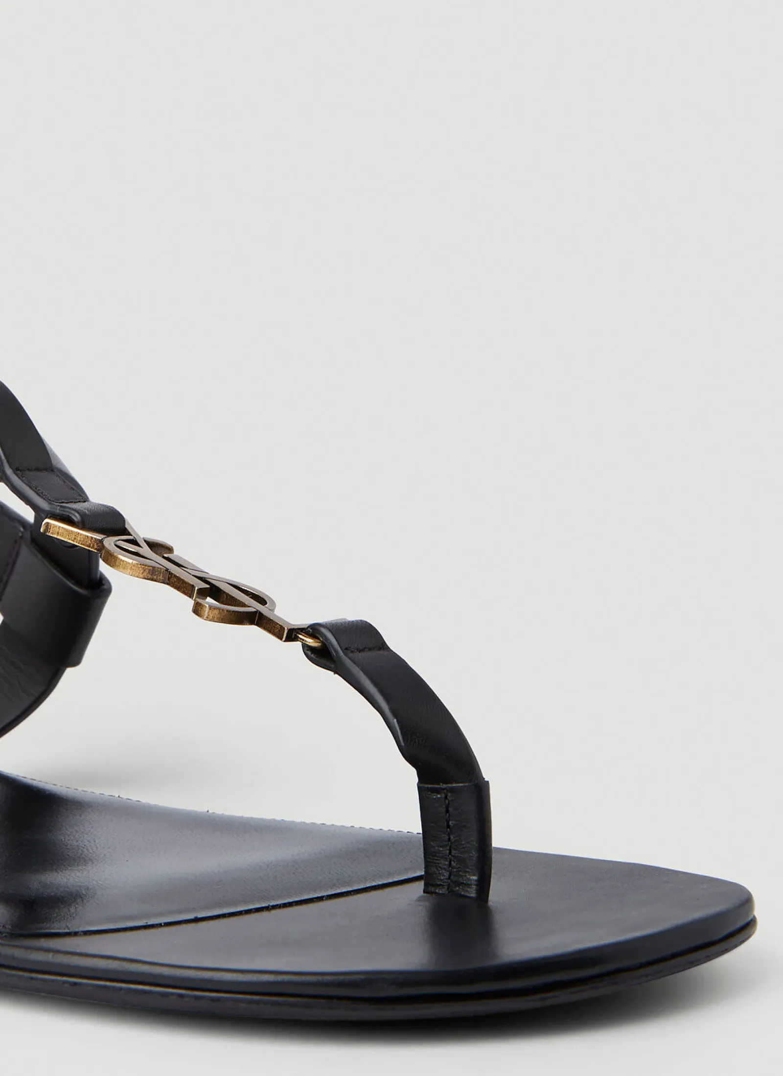 Men Saint Laurent Sandals^Cassandra Logo Sandals