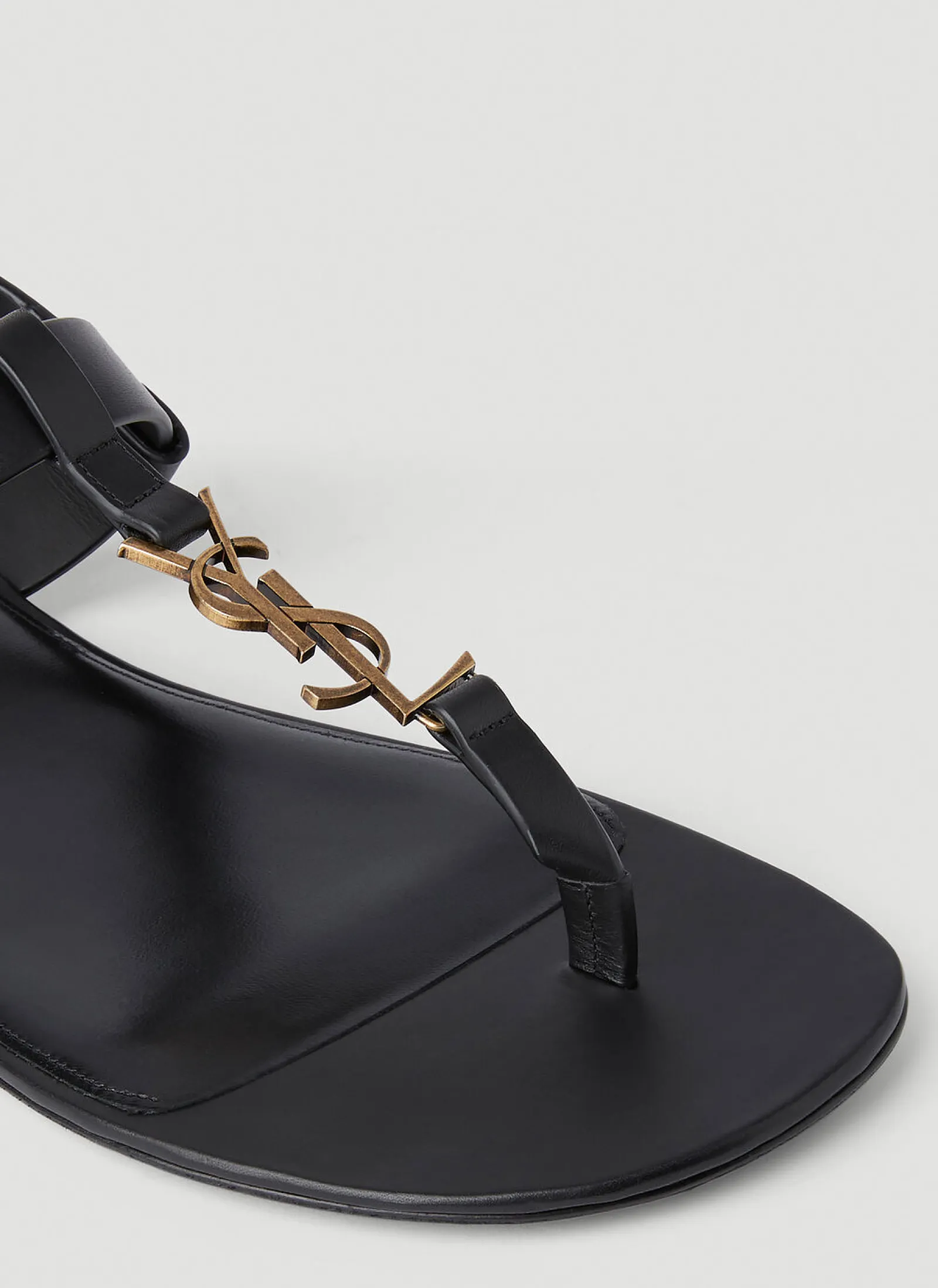Men Saint Laurent Sandals^Cassandra Logo Sandals