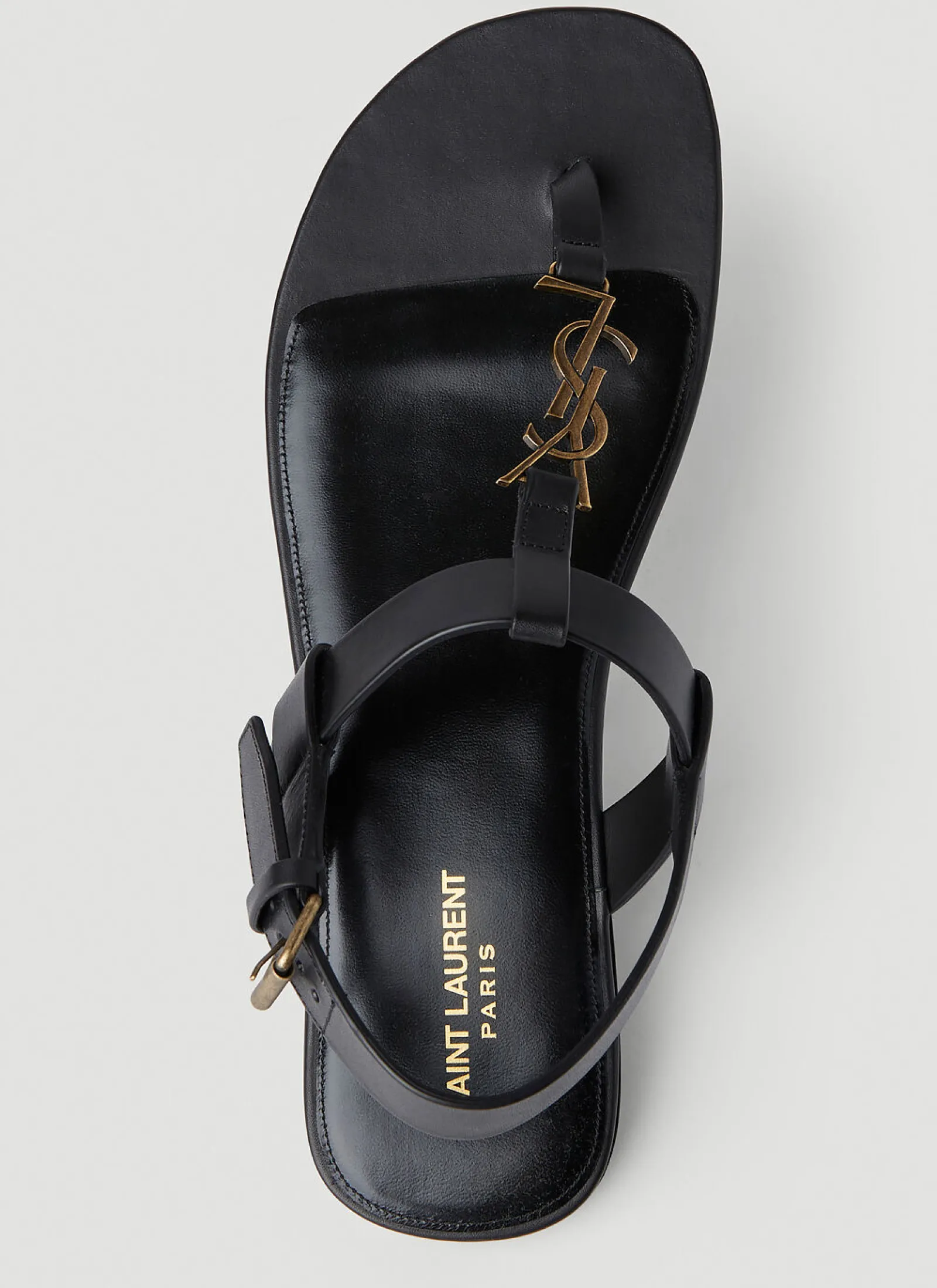 Men Saint Laurent Sandals^Cassandra Logo Sandals