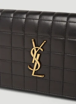 Men Saint Laurent Wallets & Cardholders^Cassandre Matelasse Carre Chain Wallet