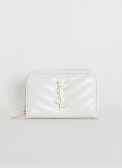 Men Saint Laurent Wallets & Cardholders^Cassandre Matelasse Coin Wallet