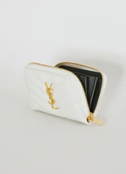 Men Saint Laurent Wallets & Cardholders^Cassandre Matelasse Coin Wallet