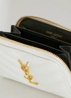 Men Saint Laurent Wallets & Cardholders^Cassandre Matelasse Coin Wallet
