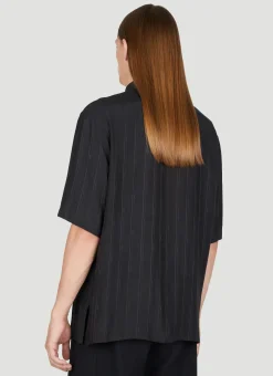 Men Saint Laurent Shirts^Cassandre Stripe Silk Shirt