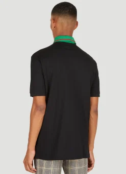 Men Gucci Polo Shirts^Cat Patch Polo Shirt