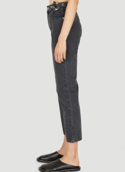 Chain Link Slim Fit Jeans><noscript><img width=