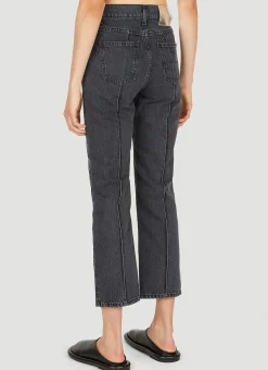 Chain Link Slim Fit Jeans><noscript><img width=