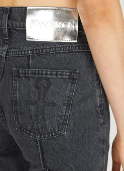 Chain Link Slim Fit Jeans><noscript><img width=