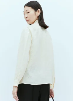 Chained Gg Jacquard Silk Shirt></noscript>Gucci Clearance