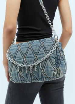 Charm-D Medium Shoulder Bag></noscript>Diesel Outlet